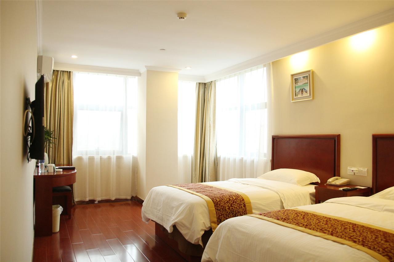 Greentree Inn Jiangsu Huaian Kangjian W) Road Xian Road Business Hotel Huai'an  Exterior photo