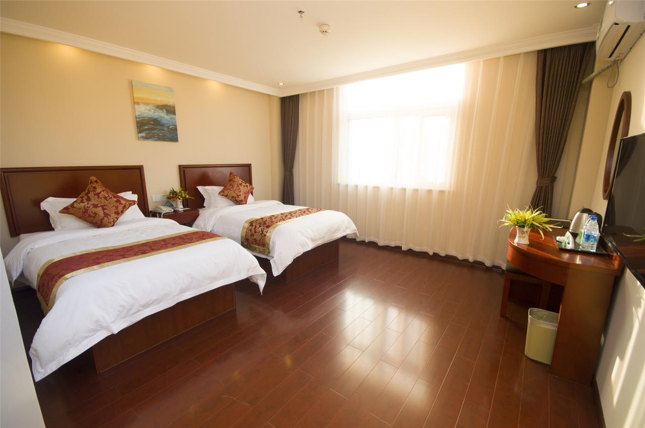 Greentree Inn Jiangsu Huaian Kangjian W) Road Xian Road Business Hotel Huai'an  Exterior photo