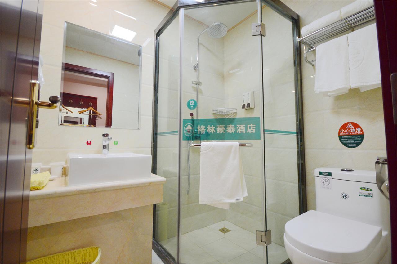 Greentree Inn Jiangsu Huaian Kangjian W) Road Xian Road Business Hotel Huai'an  Exterior photo